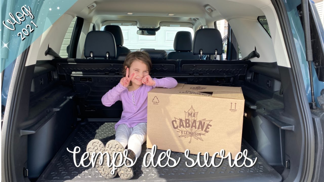 Arrivée de notre chiot / Temps des sucres -  Vlog mars/avril 2021