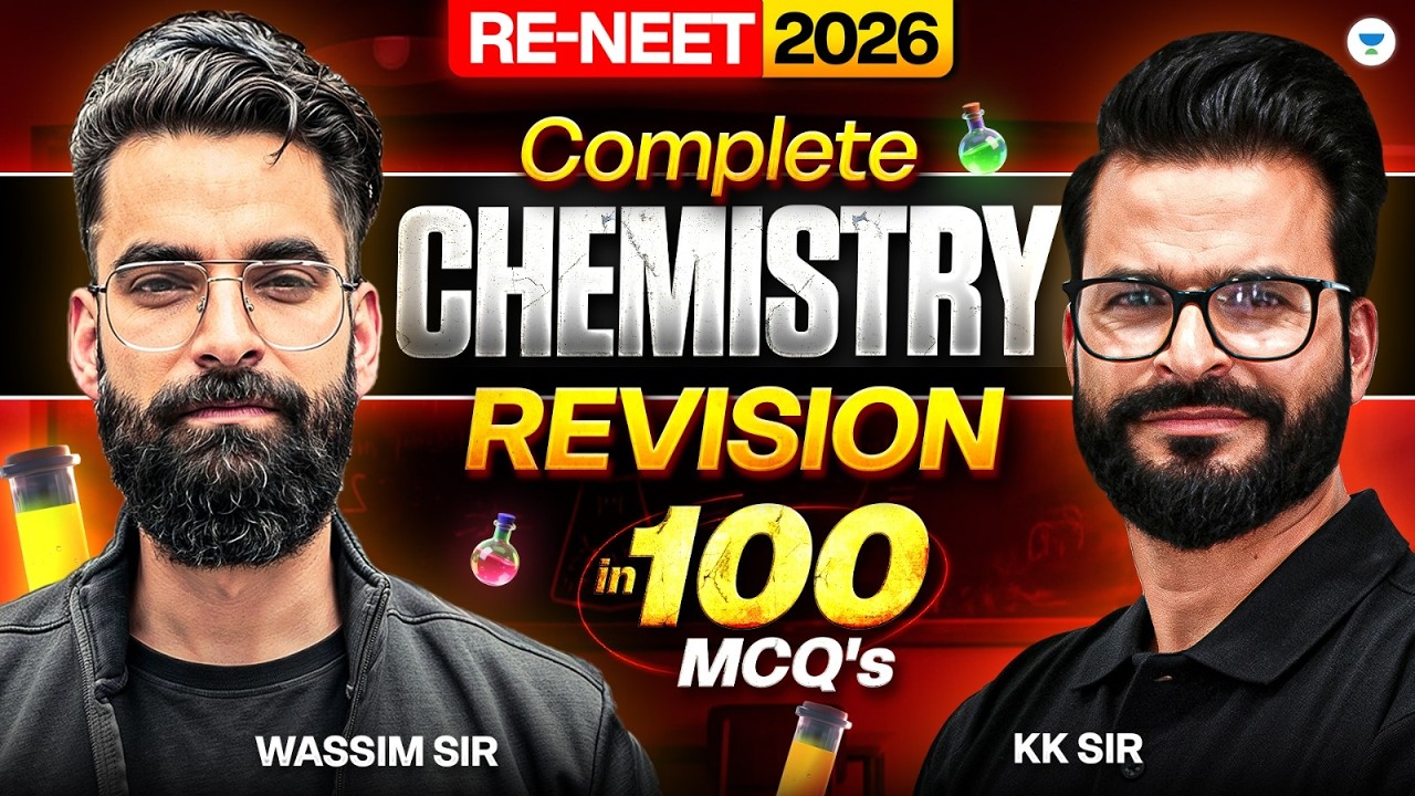 Complete Chemistry in 100 MCQs | 90% Paper from here | Re-NEET 2026