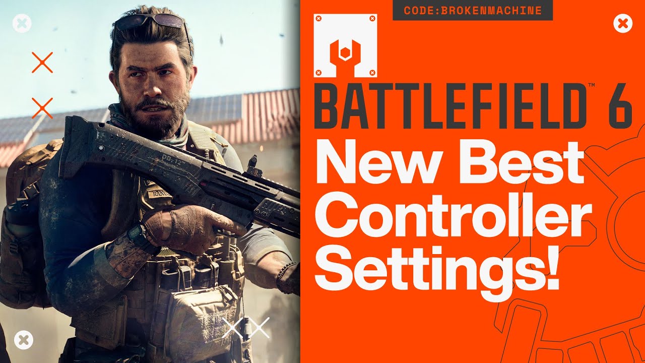 Новые лучшие настройки контроллера Battlefield 6, звук шагов, видимость и многое другое!