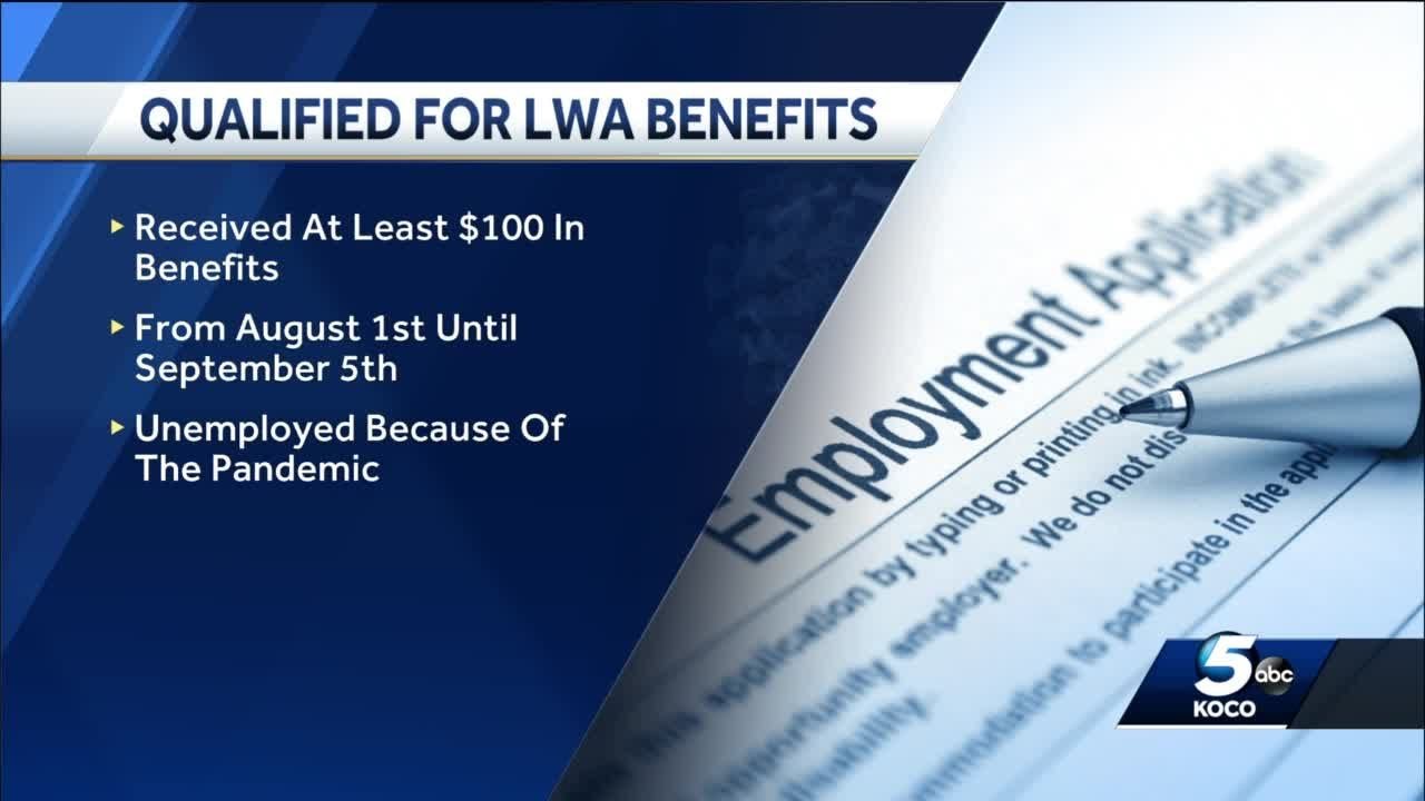 OESC says it will begin sending out Lost Wages Assistance benefits Tuesday