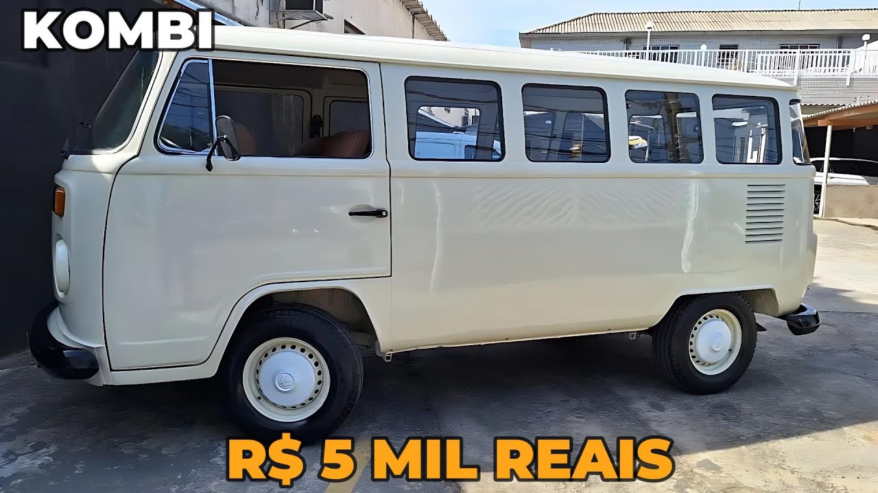 VOLKSWAGEN KOMBI À VENDA POR APENAS 5 MIL REAIS