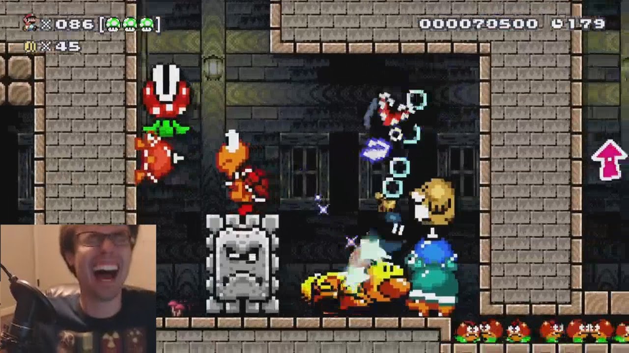 Mario Maker - Koopas with a Side of Queso | Super Expert #7