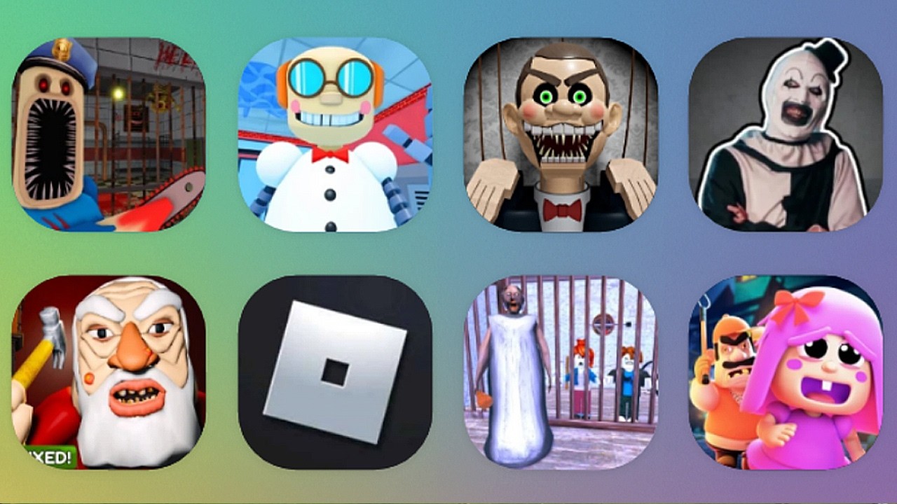 Roblox; Granny Team Escape, Run FRom Grandpa, Escape From Mr Funny's, Scary Bary Exe, Run from Tery
