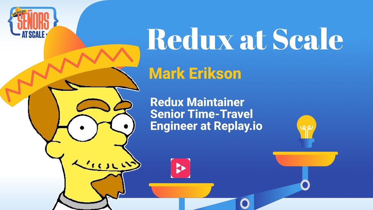 Redux в масштабе с Марком Эриксоном | Управление состоянием, RTK-запросы, отладка путешествий во ...