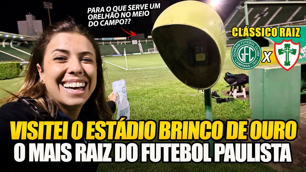 VISITEI O ESTÁDIO BRINCO DE OURO DA PRINCESA EM UM DOS CLÁSSICOS MAIS RAIZES DO FUTEBOL PAULISTA