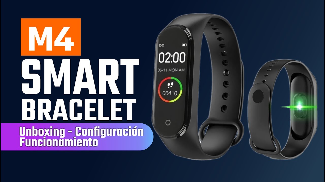 Configuración Reloj Inteligente Smart Bracelet M4 / Unboxing