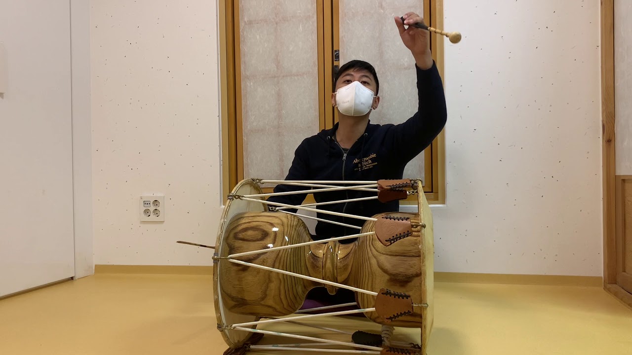 장구연주 동살풀이(오방진) 변형장단