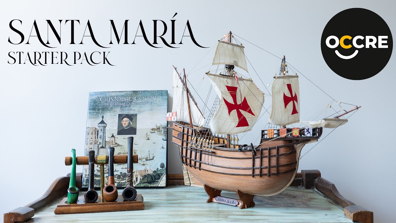 Maqueta de Iniciación del Nao Santa María de OcCre