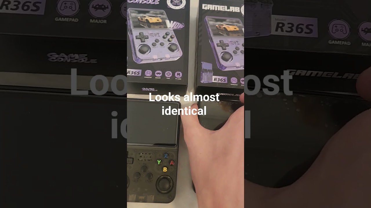 r36s real vs fake: signs