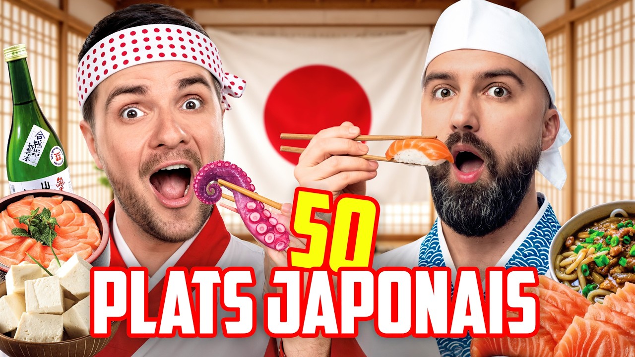 ON MANGE 50 PLATS D'AFFIL&Eacute;E et on les juge (&eacute;dition JAPON 🇯🇵)