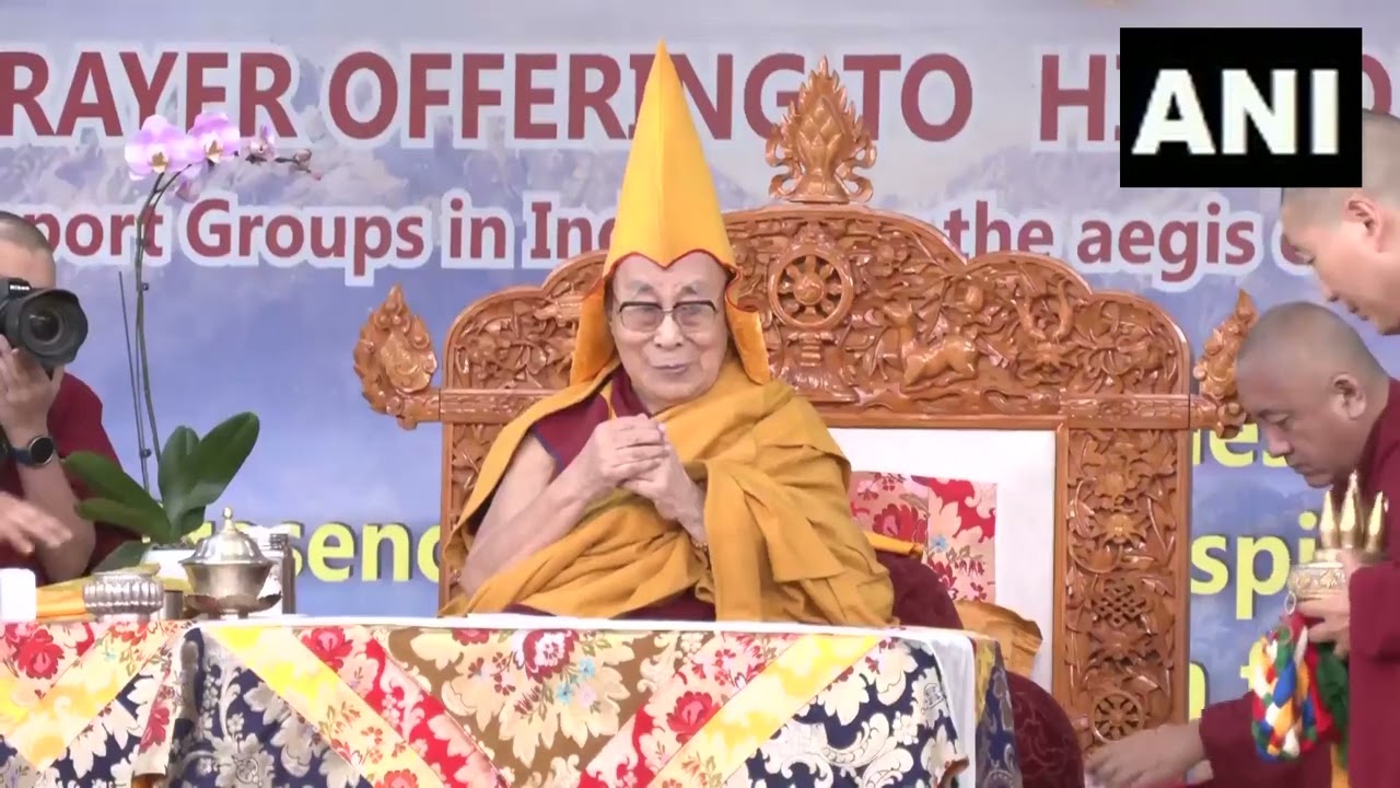 “Long Life Prayer ‘Tenshug’ Held in Dharamshala on 14th Dalai Lama’s 90th Birth Anniversary”