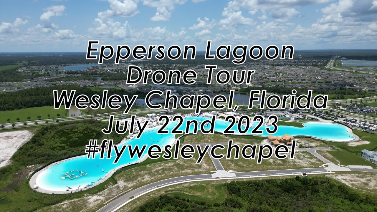 Epperson Lagoon Drone Tour Wesley Chapel Florida