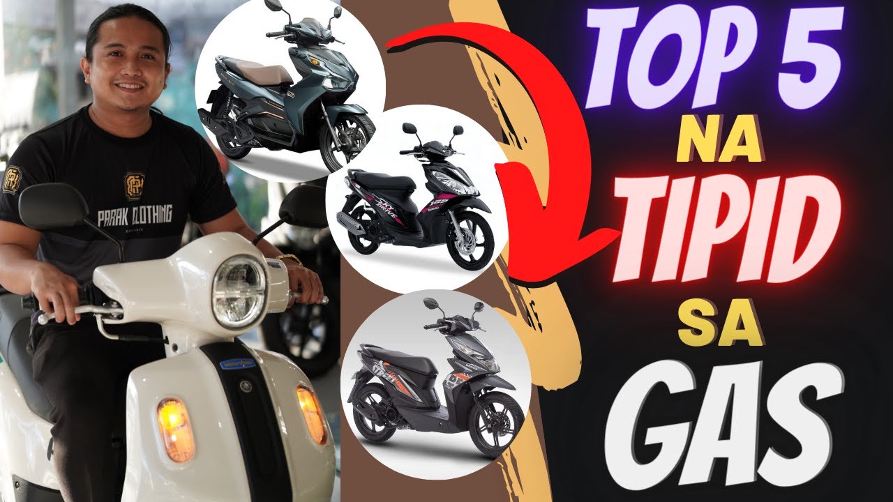 5 PinakaMatipid sa GASOLINANG mga  Motor! Part 1