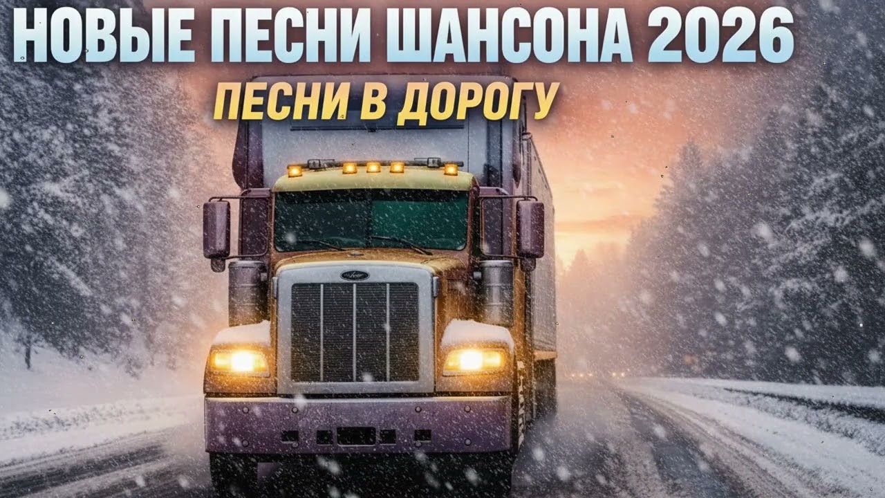 🔥 Русский шансон 2026 🚚💔 Новые хиты – Мама, прости меня, дорога и жизнь