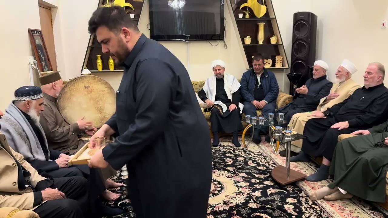 (2)الشيخ عبد الله حسين الكبيسي والمنشد الشيخ علي حمد الزواي والمنشد الحاج علاء العزاوي
