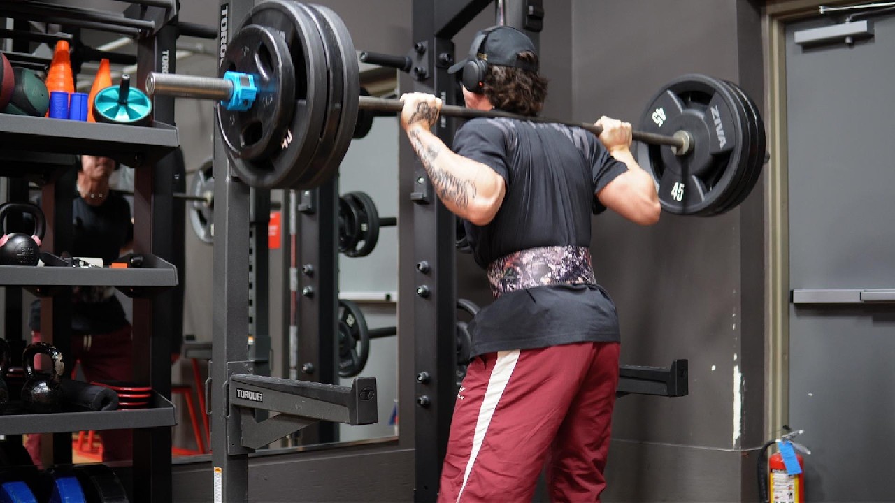 Winter Bulk ep 26 - A Heavy Squat Day to Boost Your Test