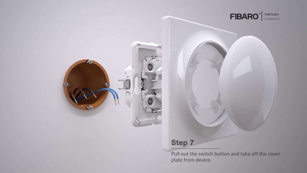 Walli Switch installation process | FGWDSEU-221
