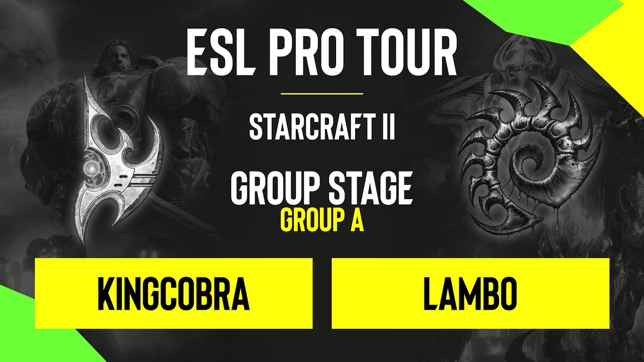 SC2 - KingCobra vs. Lambo - DreamHack SC2 Masters: Fall - Group A - EU