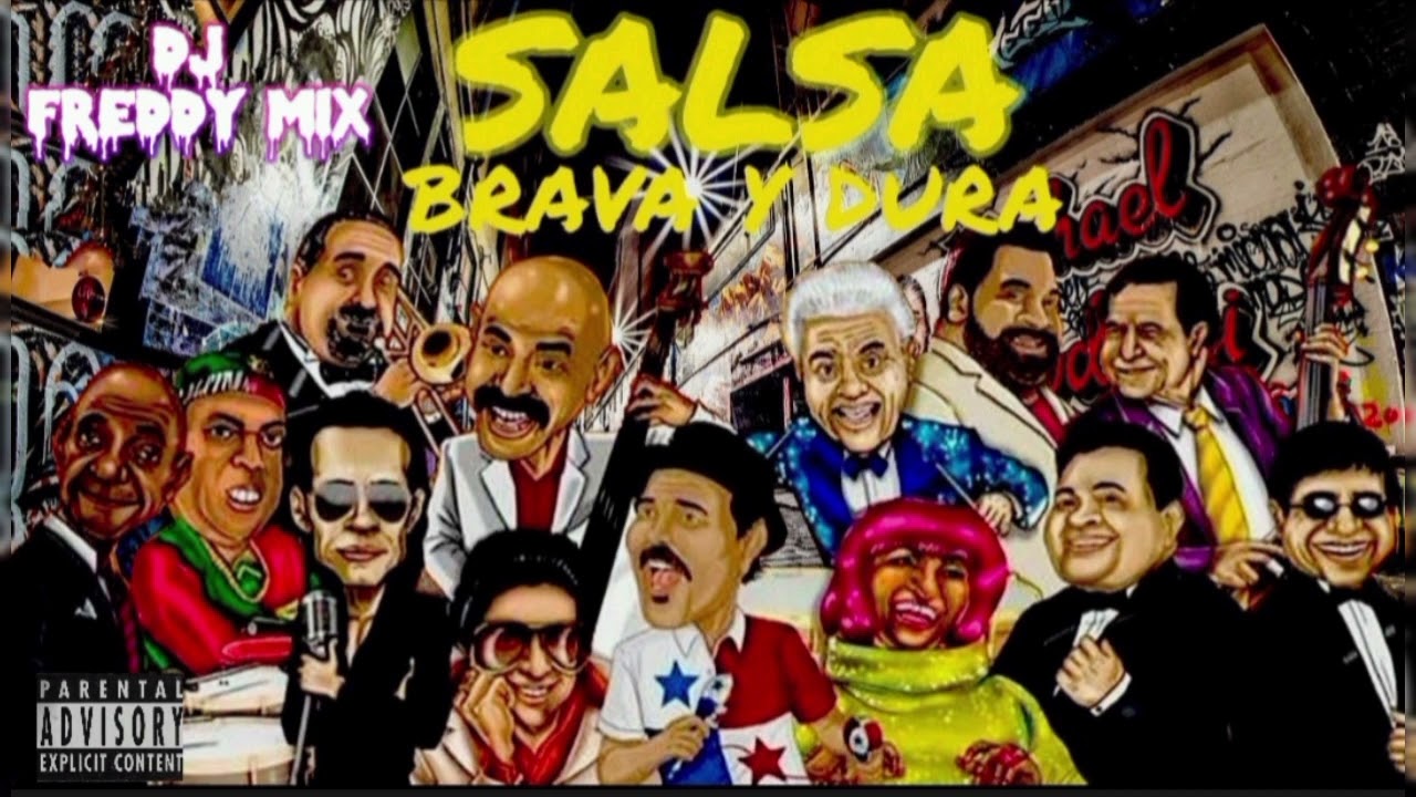 MIX SALSA BRAVA 🔥( Hector Lavoe, Ruben Blades, Oscar de Leon) bailables  🎼 DJ FREDDY MIX 💜✅🎼