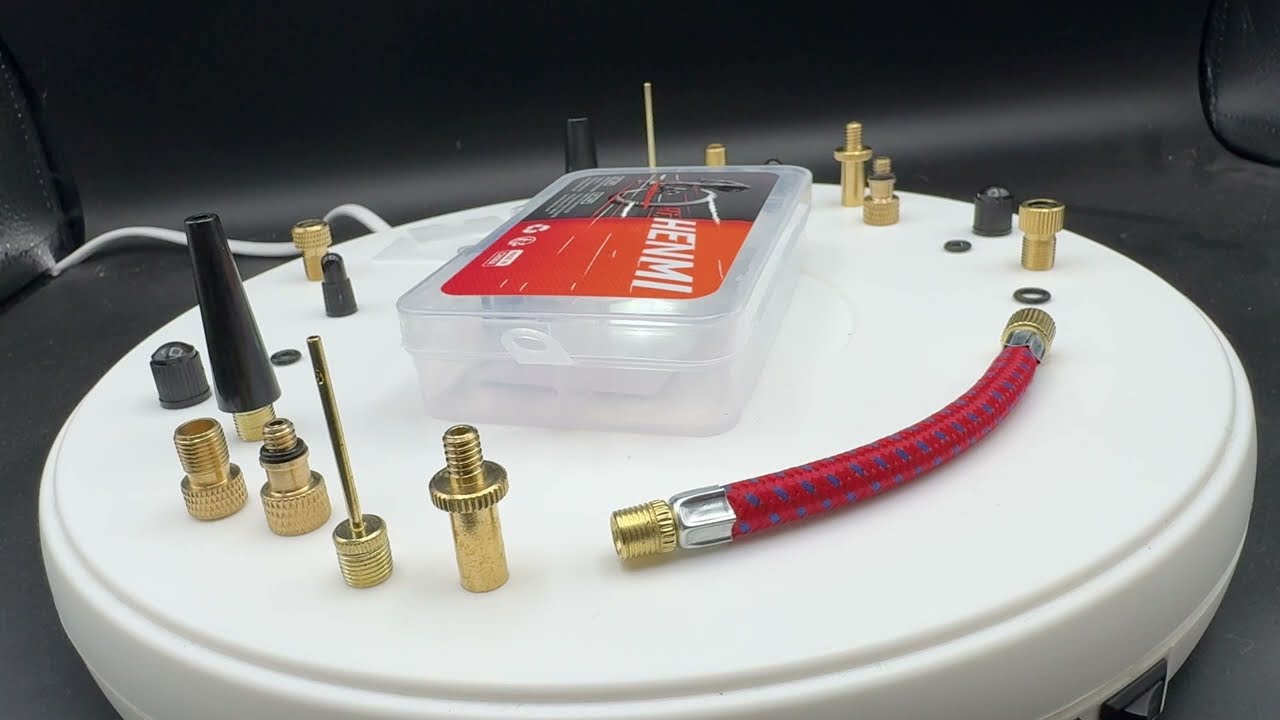 HENMI Fahrradventil Adapter Set, Alle Ventiladapter Fahrrad, Autoventil Unboxing und Anleitung