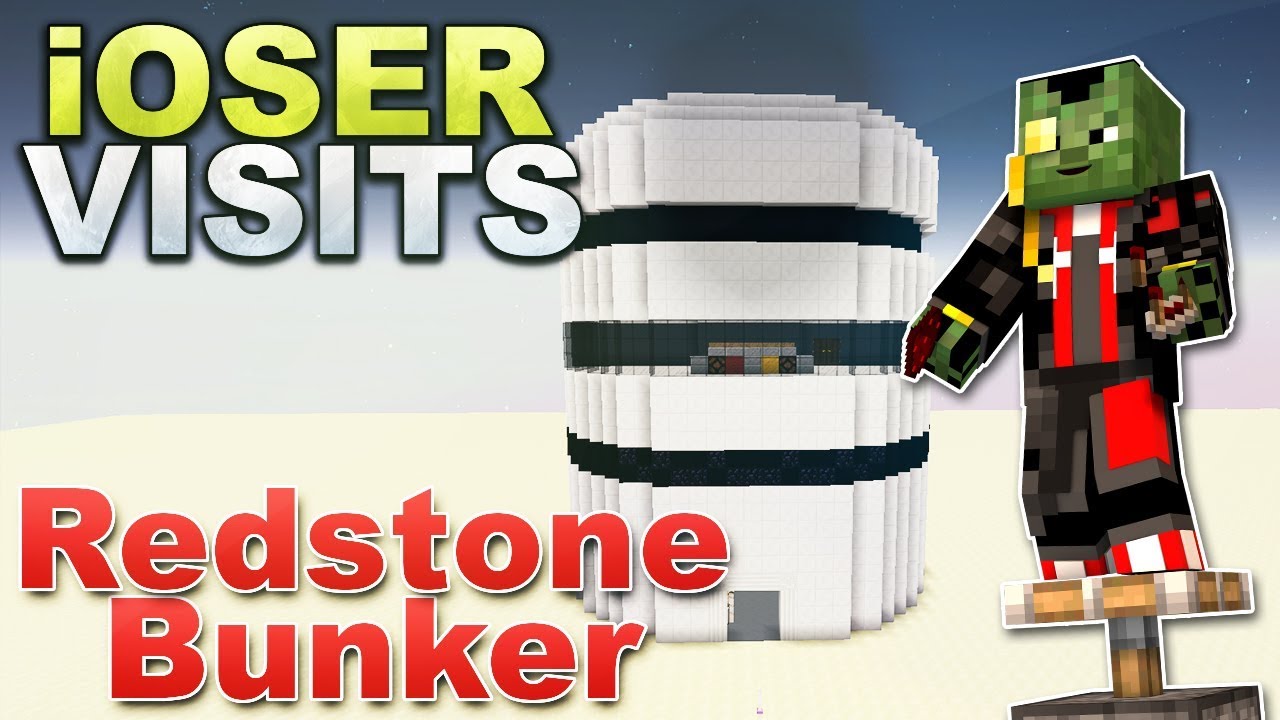 iOser Visits: Redstone Bunker mit TheJoCraft