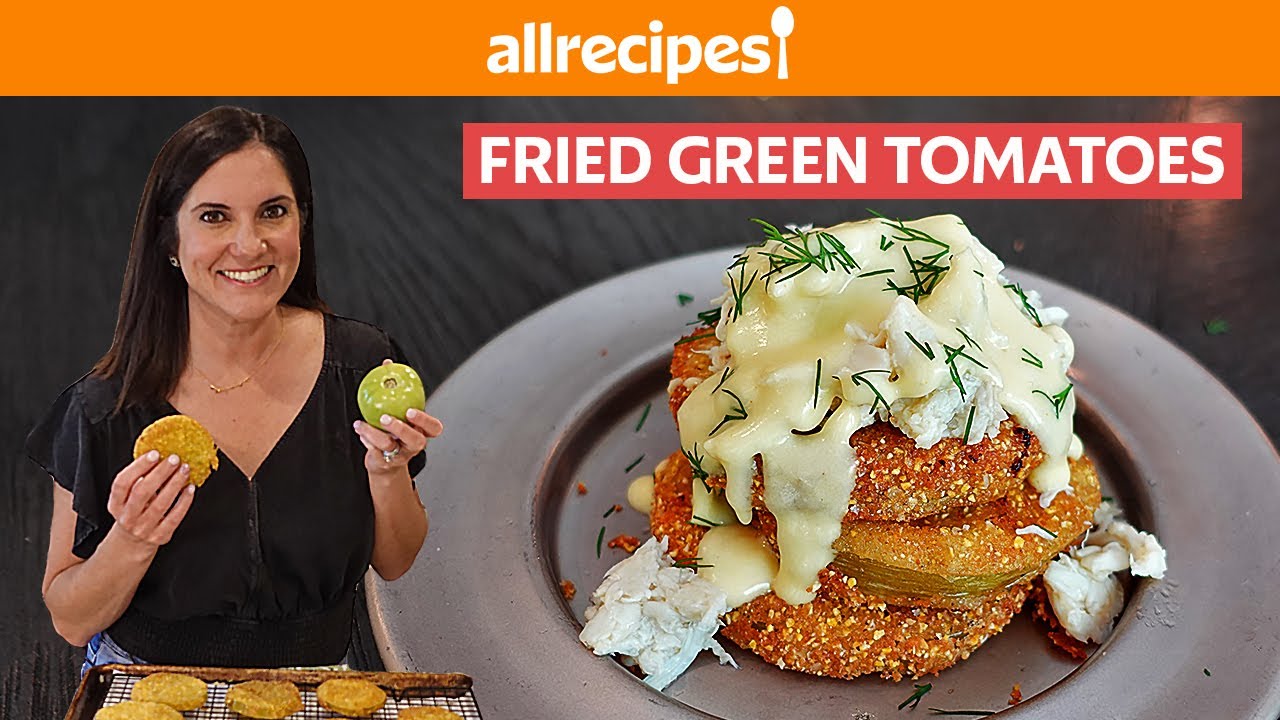 Как приготовить лучшие жареные зеленые помидоры | Allrecipes.com