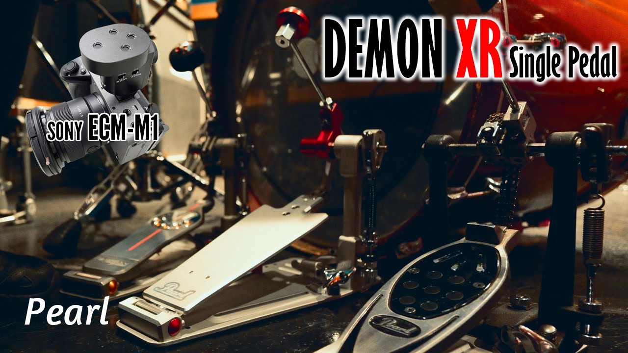 Pearl DEMON XR シングルペダル！｜DEMON ダイレクトドライブやエリミネーターと比べてみた｜そして登録者1000人のお礼