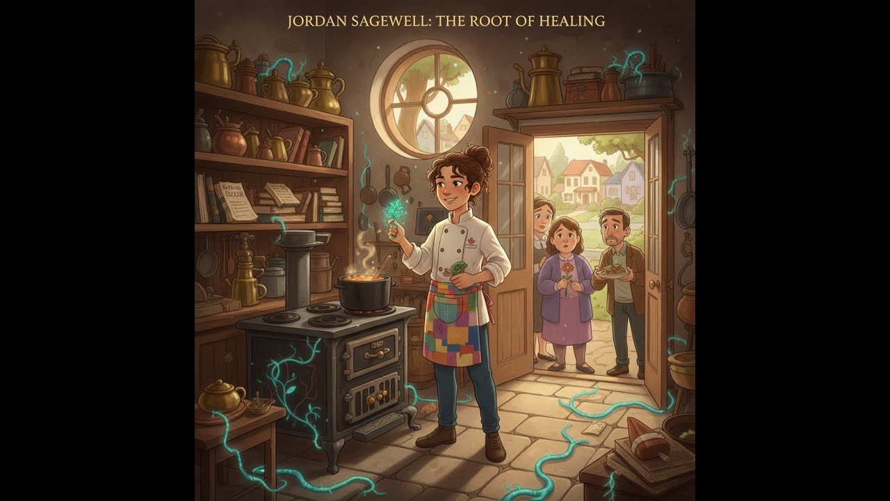 Jordan's Kitchen: The Secret of Willowbrook Lane - A Heartwarming Audio Story for Kids Ages 9-12