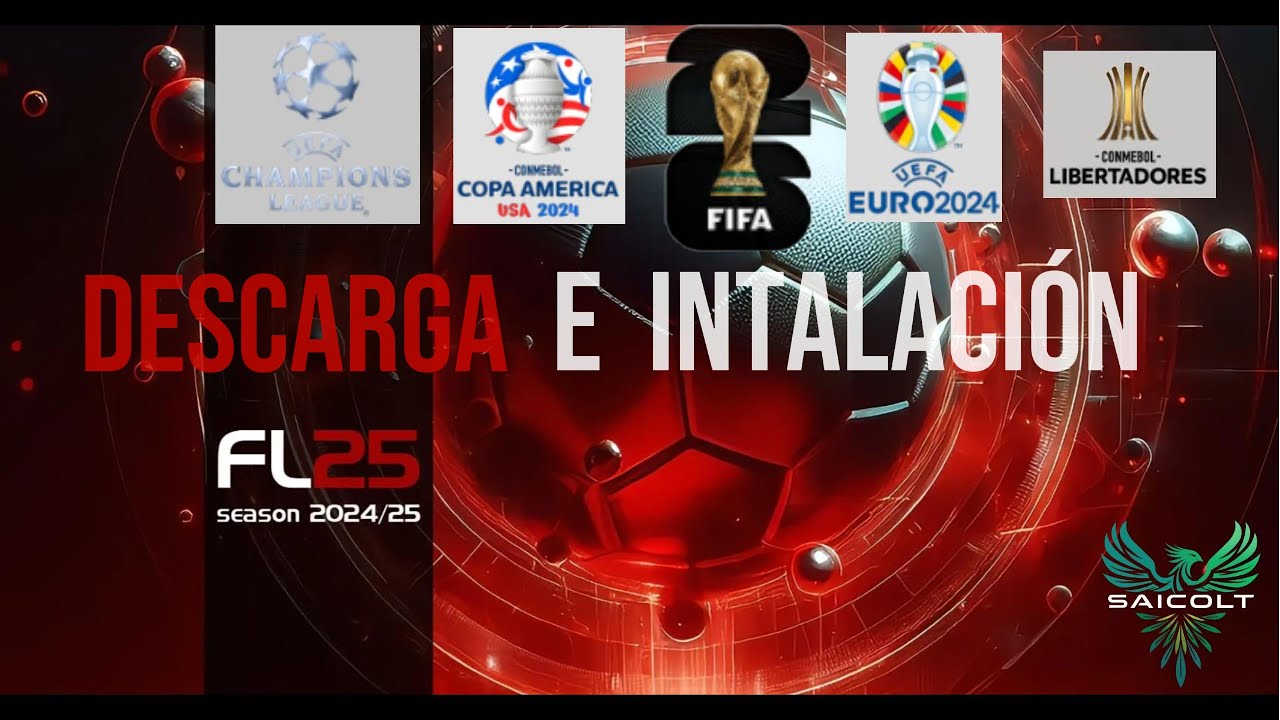 CÓMO DESCARGAR e INSTALAR el FL25 Smoke Patch Football Life 2025 - Pes 21 Option File