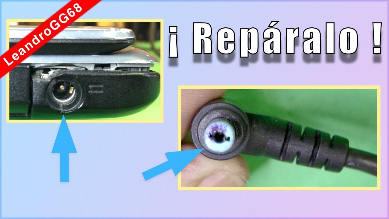 REPARACIÓN DE CONECTOR DE ALIMENTACIÓN DE PORTÁTIL