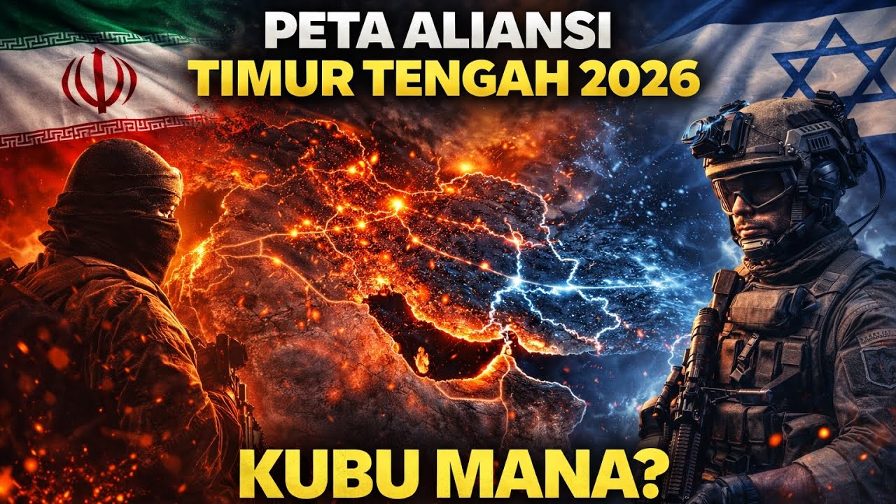 Peta Aliansi Timur Tengah 2026: Iran, Israel, Arab Saudi & Kekuatan Besar