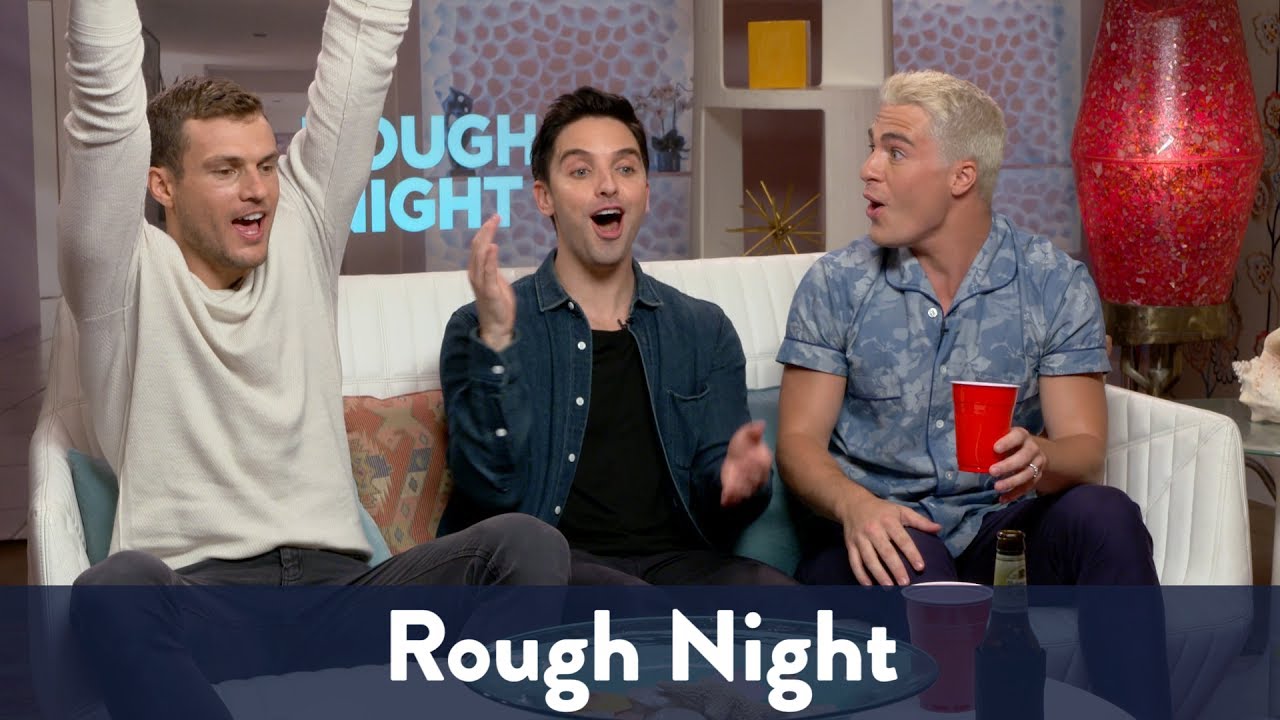 Beer Pong w/ Colton Haynes, Paul W. Downs, and Ryan Cooper! | KiddNation