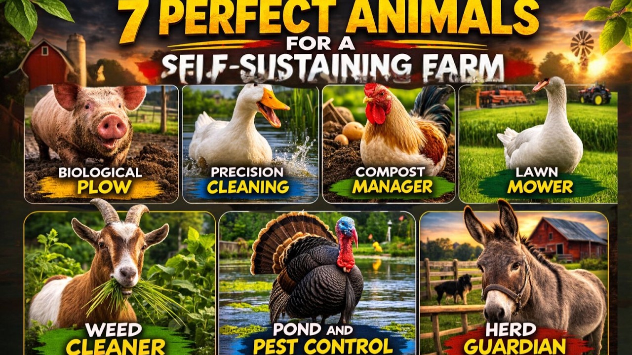 7 Hardworking Animals That Will Lighten Your Farm’s Workload (Most Farmers Overlook #3)