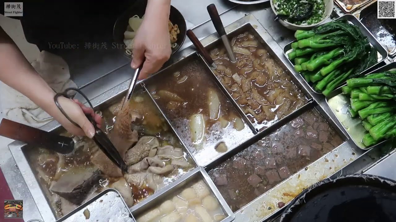 九記牛什粉麵  Beef Tripe Intestines用在香港 以活牛屠宰的 Beef Offal 新鮮牛雜 Beef Viscera 鵝頸街市1樓鵝頸熟食中心 牛什在香港的不二選擇 下水