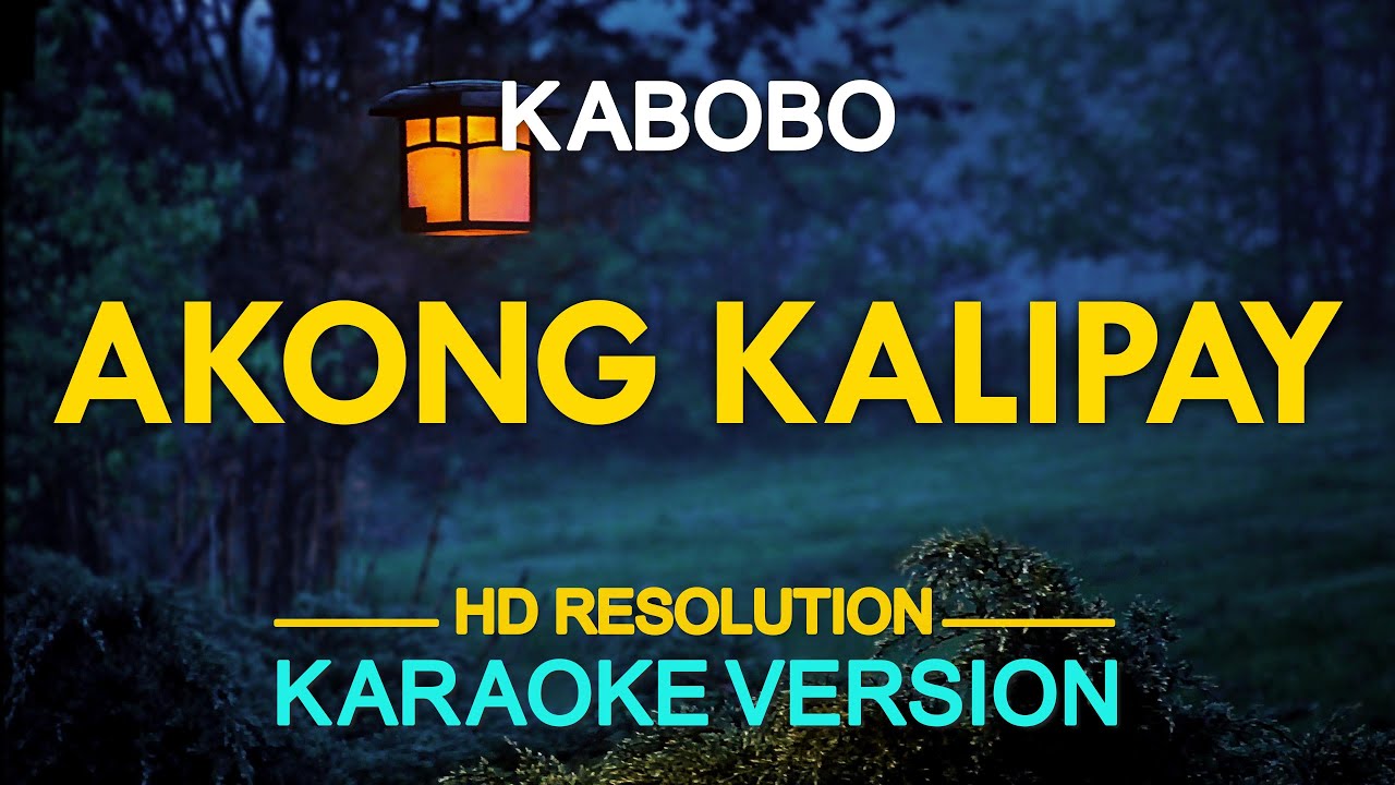 AKONG KALIPAY - Kabobo | Visayan Song (KARAOKE Version)