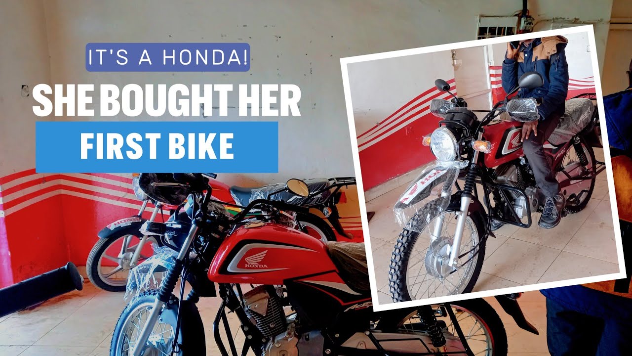 Honda Ace 125 Tuff || Buying a new motorcycle in Nairobi