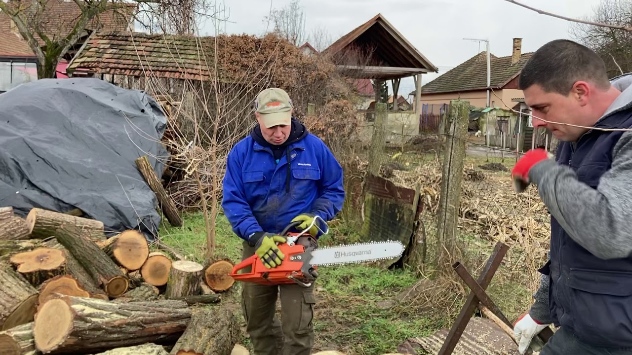 Husqvarna 281xp. A vén kecske is meg ...... . ...!!