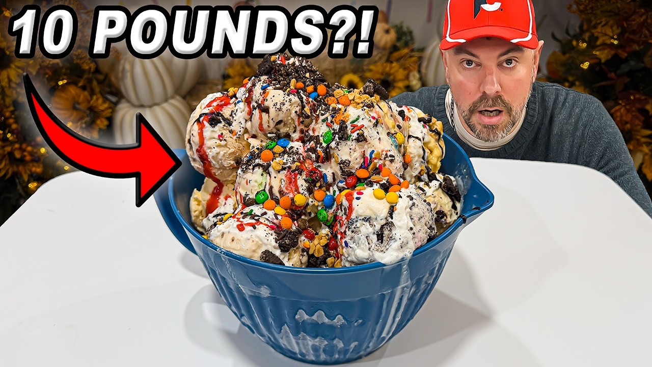 Skylar&rsquo;s 160oz &ldquo;Sink&rdquo; 32-Scoop Ice Cream Sundae Challenge Made Me Ask for a Bucket!!