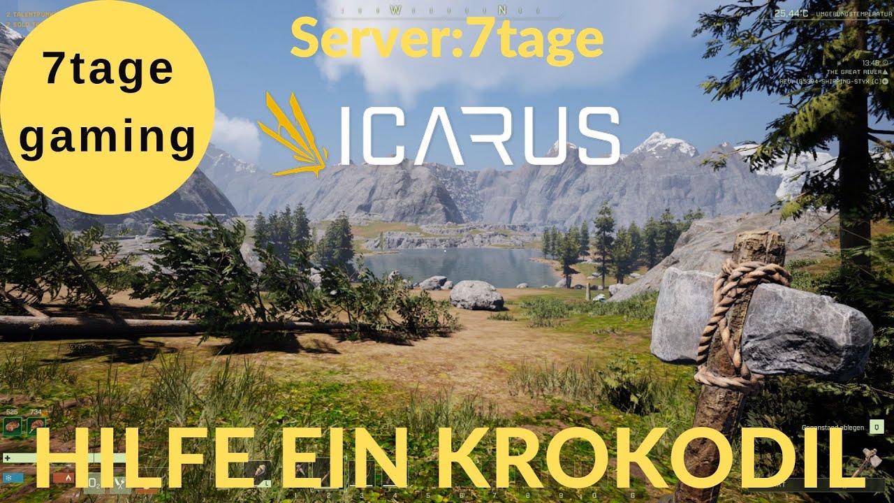 ICARUS ⭐ HILFE EIN KROKODIL ⭐ #3 ⭐ OPEN WORLD  ⭐ gameplay deutsch