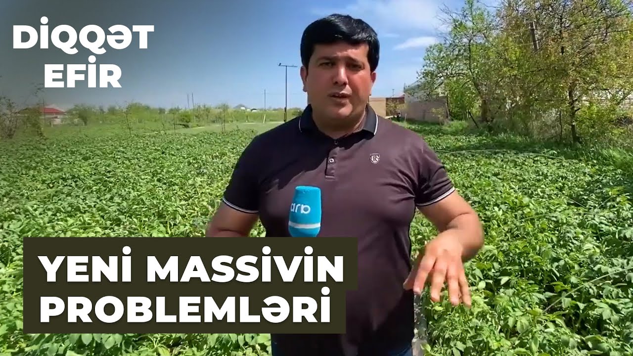 Diqqət efir | Yeni massivin köhnə problemləri | Zəyəm və Sabirkəndə nə vaxt qaz, su veriləcək?
