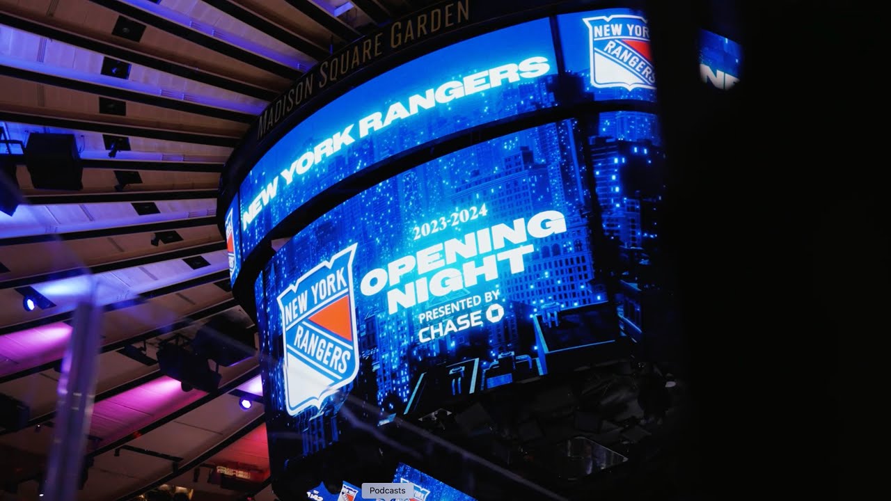 New York Rangers: 2023-24 Opening Night Sights & Sounds