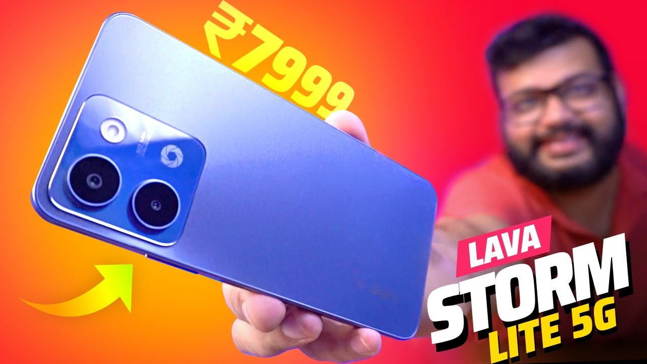 Best 5G Phone Under ₹8,000?🔥 Lava Storm Lite 5G Review!