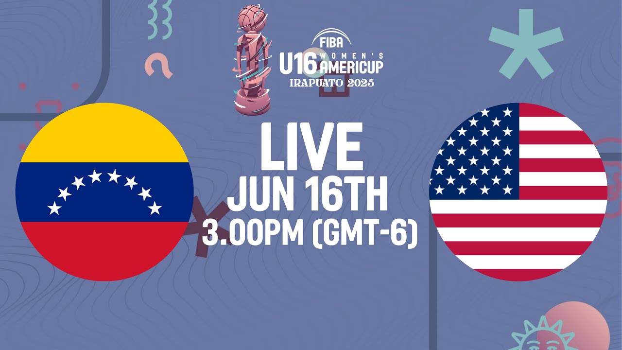 Venezuela v USA | Full Basketball Game | FIBA U16 Women's AmeriCup 2025