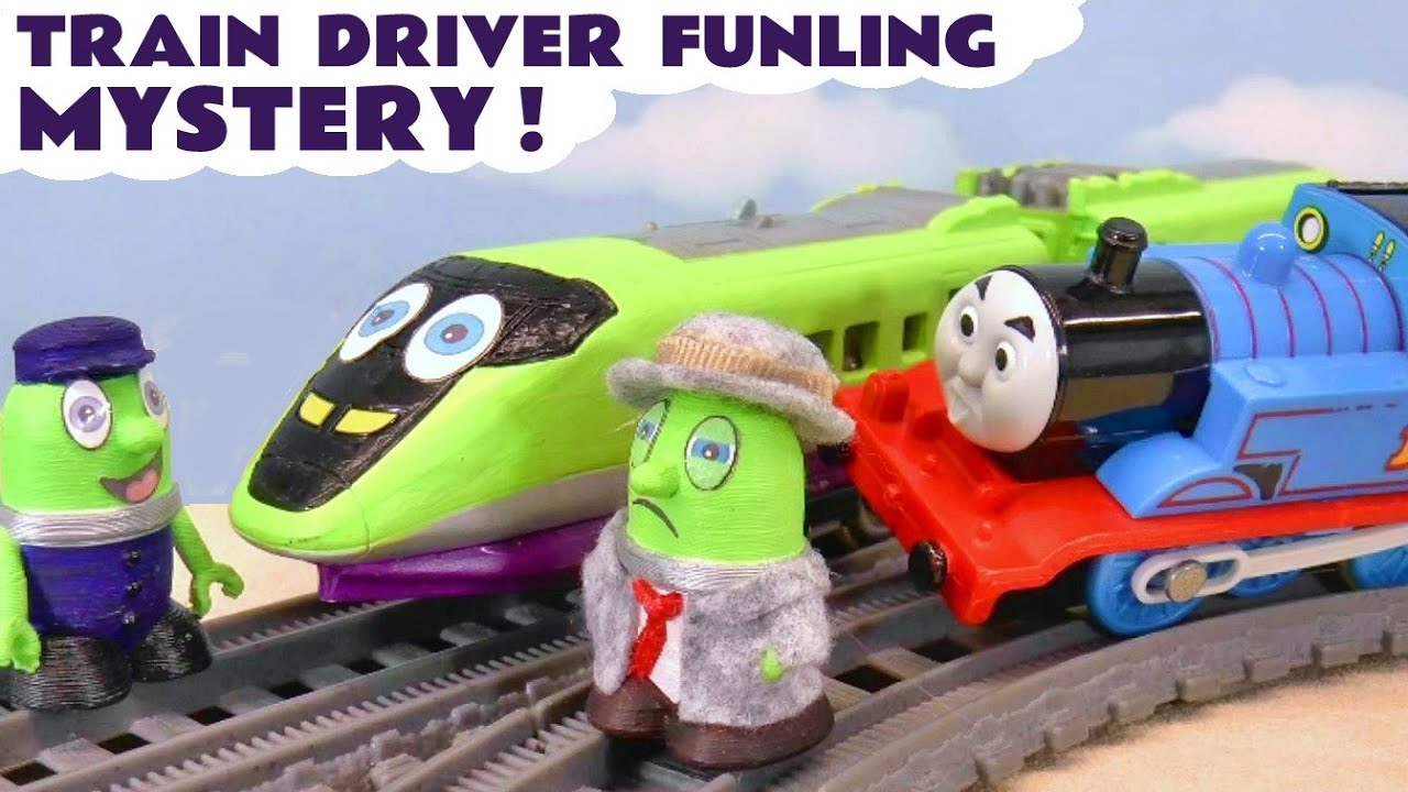 Train Driver Funling Mystery Story With Thomas Toy Trains