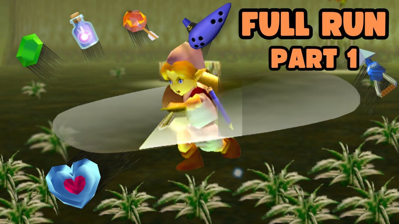 Zelda but Every Single GRASS PATCH is Randomized (FULL RUN PART 1)