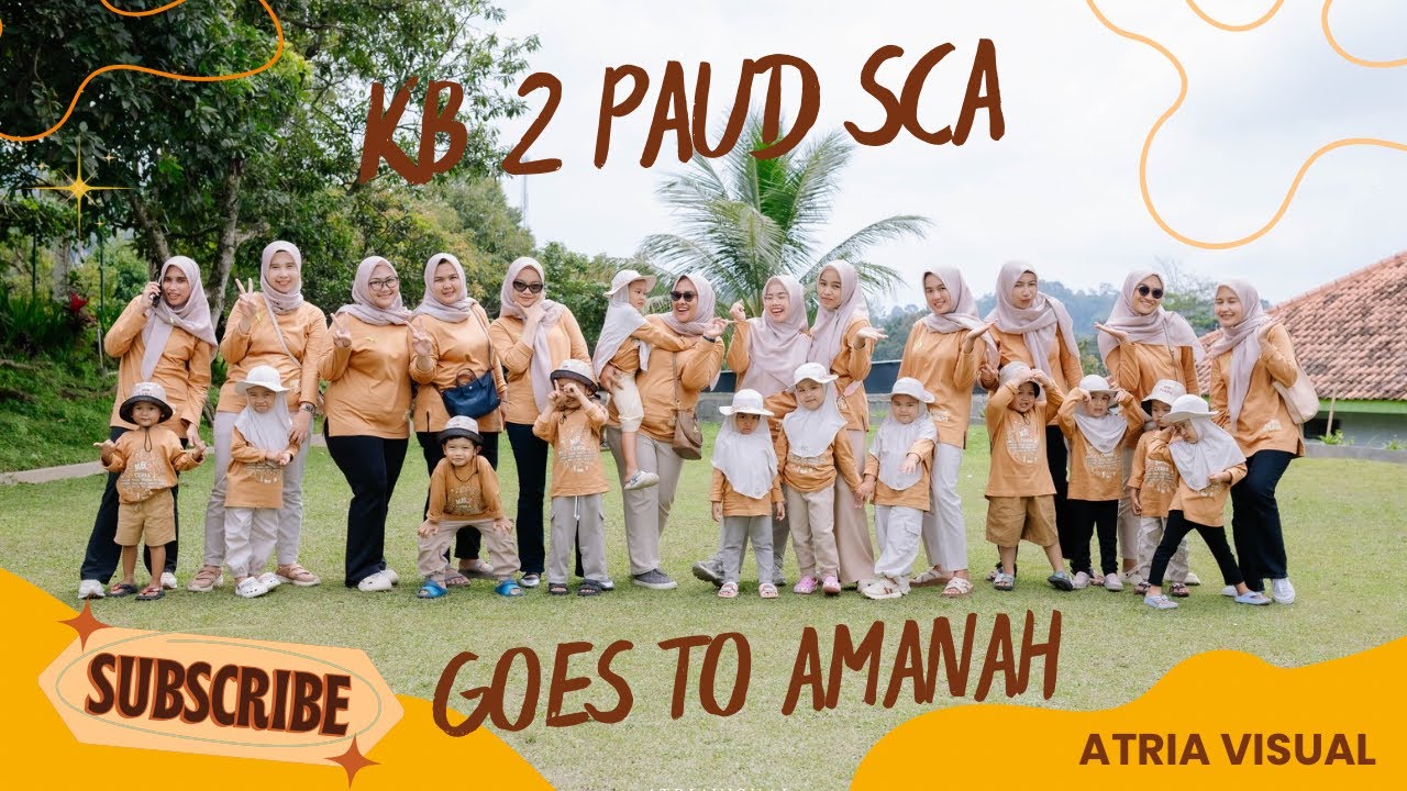 KB 2 PAUD SCA Karanganyar goes to Amanah