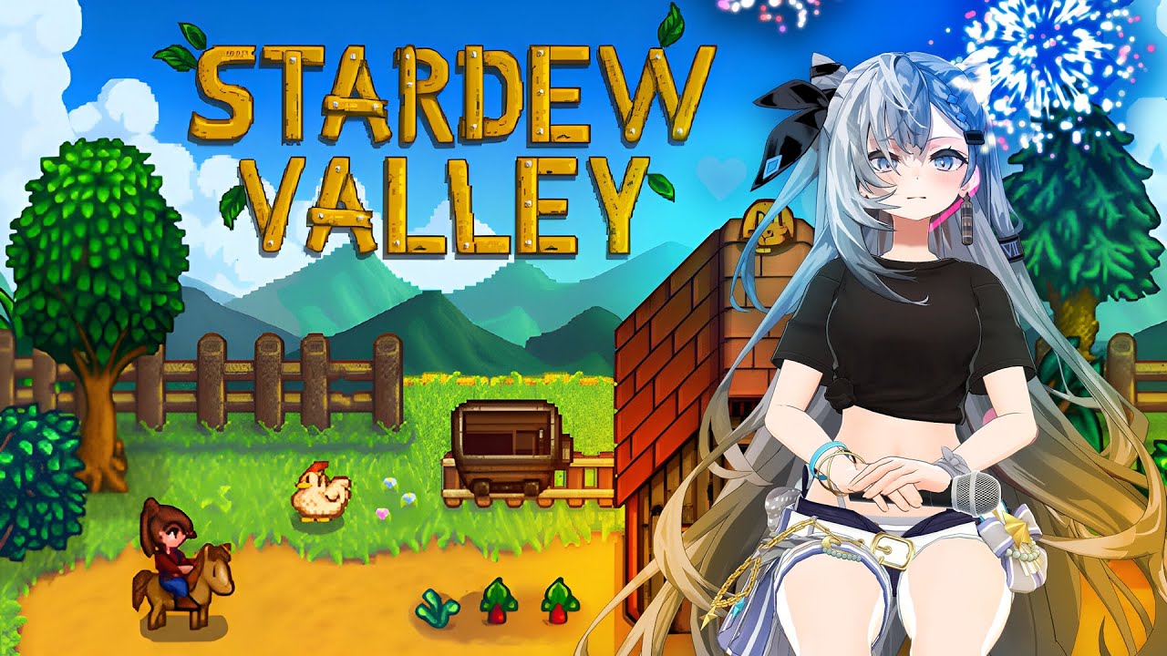 【Stardew Valley】We're doing a little farming !