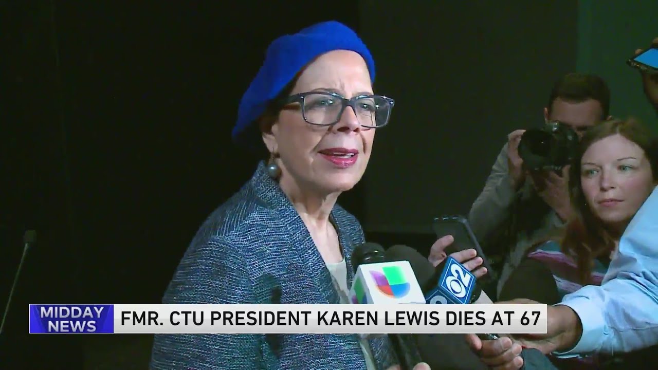 Former longtime CTU President Karen Lewis dies at 67