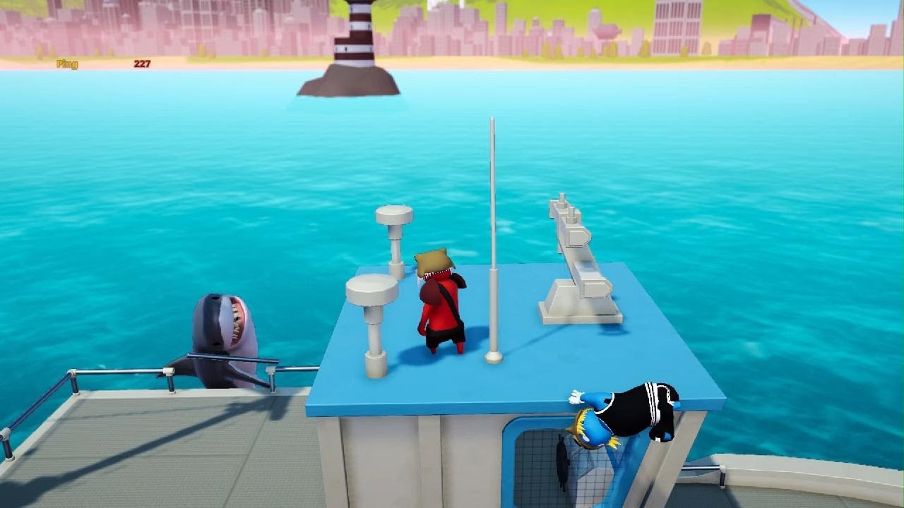 giles en Gang Beasts