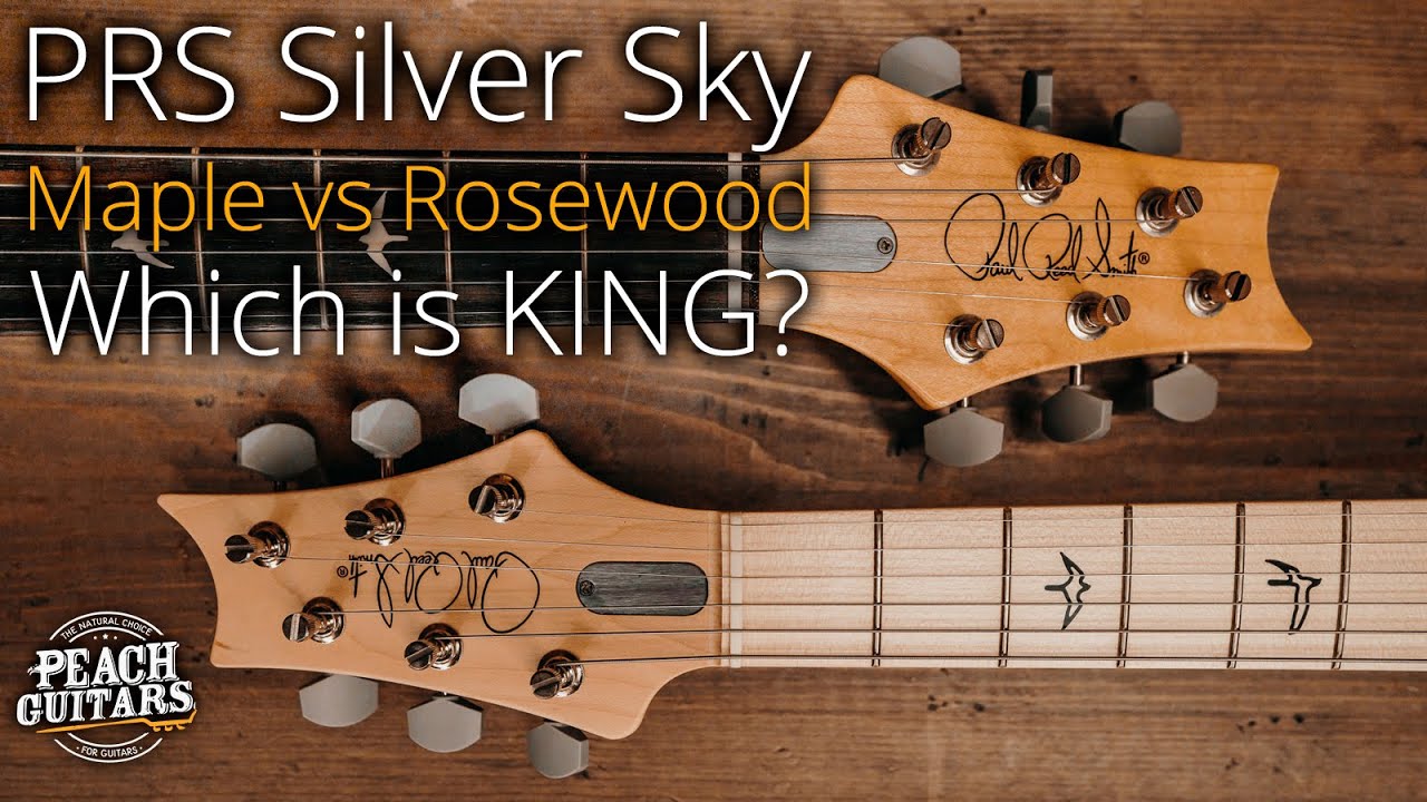PRS Silver Sky: клен против палисандра — что КОРОЛЬ?